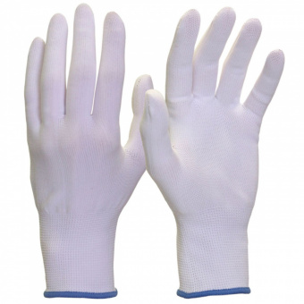 НейпБ перчатки нейлоновые белые без покрытия
