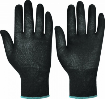 НейпЧ перчатки нейлоновые черные без покрытия