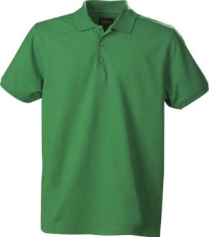 Рубашка-поло короткий рукав зеленая